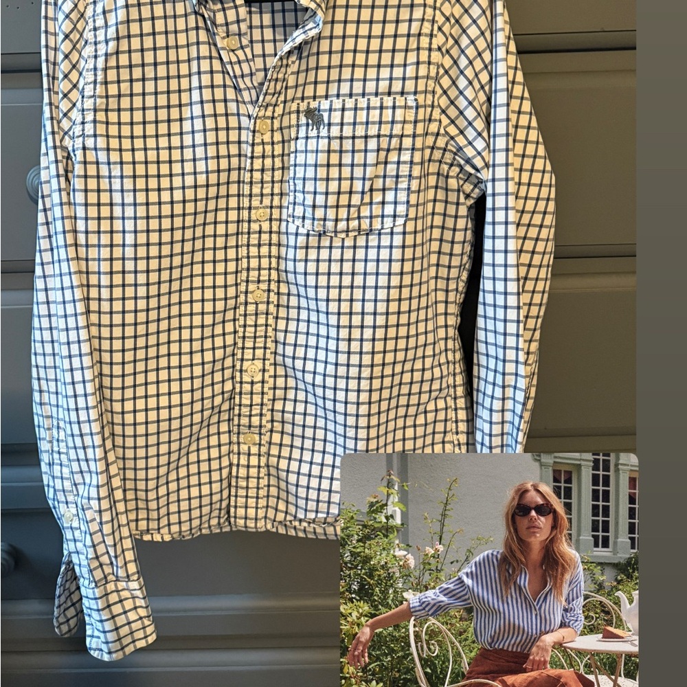 Abercrombie & Fitch 2000s Vintage Button Up